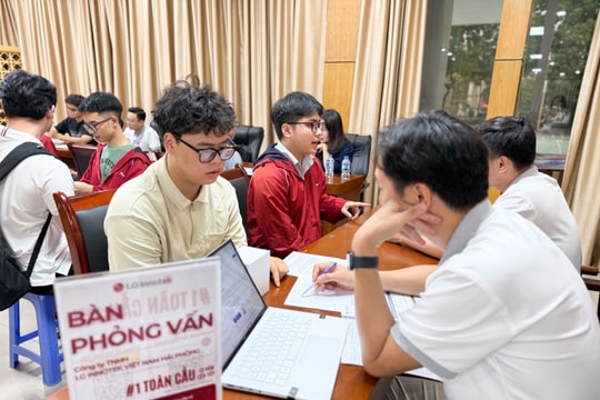 Hơn 50% sinh viên Bách khoa Hà Nội làm ở doanh nghiệp có vốn nước ngoài