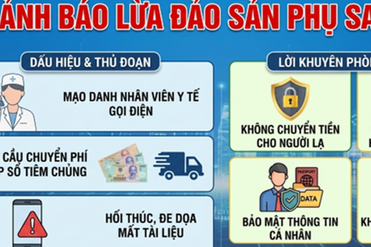 Công an cảnh báo chiêu lừa đảo nhắm vào sản phụ sau sinh