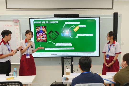 Tạo sân chơi gắn kết học sinh với bài toán thực tiễn doanh nghiệp