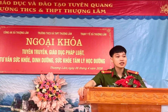 Đẩy mạnh tuyên truyền pháp luật phòng chống thuốc lá học đường