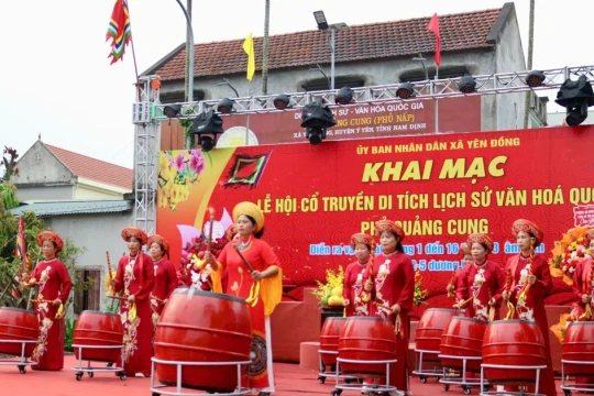 Ninh Bình khai mạc Lễ hội Phủ Quảng Cung năm 2026
