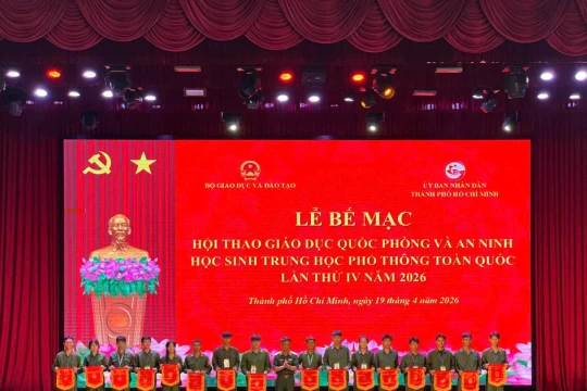 Hưng Yên xếp thứ tư toàn đoàn tại Hội thao GDQP&AN học sinh THPT toàn quốc