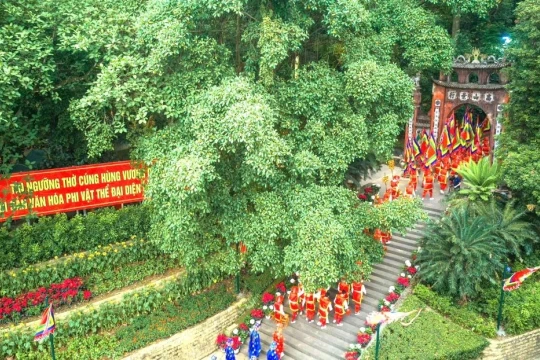 Đa dạng hoạt động văn hóa, tín ngưỡng Lễ hội Đền Hùng 2026