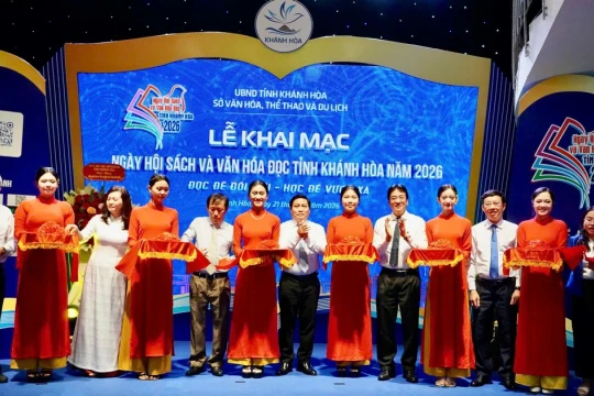 Khai mạc Ngày hội Sách và Văn hóa đọc tỉnh Khánh Hòa 2026