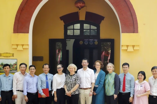 Đức hỗ trợ Trường Cao đẳng Công nghiệp Huế đào tạo sau thiên tai