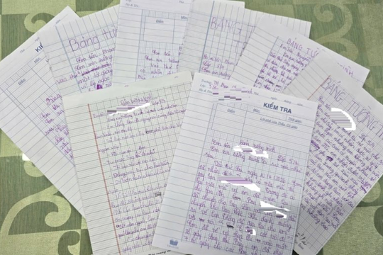 Nữ sinh lớp 5 bị nhóm bạn viết thư nhục mạ