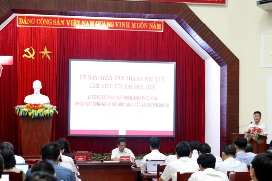 Đại học Huế và TP Huế nâng tầm hợp tác chiến lược dựa trên tri thức