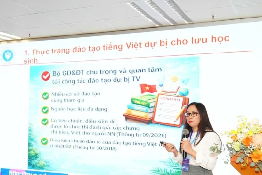Chia sẻ giải pháp nâng chất lượng đào tạo lưu học sinh nước ngoài tại Việt Nam