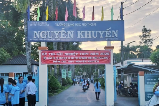 An Giang dự kiến bố trí 81 điểm thi tốt nghiệp THPT năm 2026