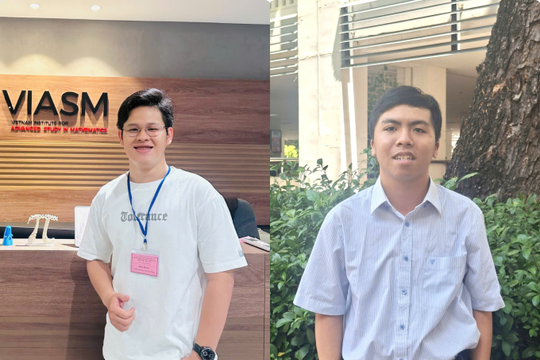 Hai nam sinh có công bố quốc tế 'xuất sắc' về Toán