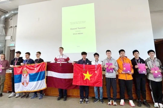Học sinh Việt Nam đạt thành tích xuất sắc tại Olympic Vật lý Bắc Âu-Baltic 2026