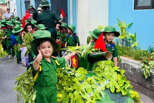 'Chiến sĩ nhí' lan tỏa niềm tự hào dân tộc