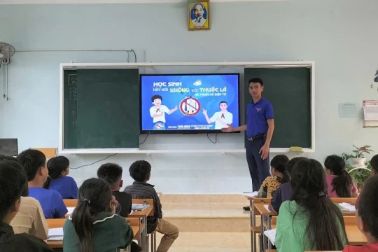 Xây dựng trường học không khói thuốc: Từ nhận thức đến tự giác hành động