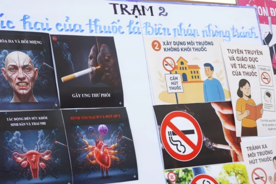 Xây dựng trường học không khói thuốc: Những thay đổi tích cực