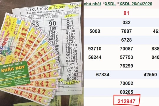 Vĩnh Long: Mua vé số ủng hộ người bán dạo, khách trúng 6,3 tỷ đồng