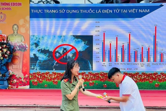 Xây dựng trường học không khói thuốc: Lồng ghép hiệu quả vào các chuyên đề