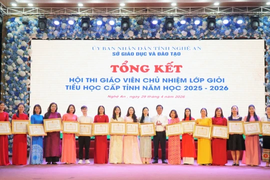 Lan tỏa đổi mới và sáng tạo trong công tác chủ nhiệm cấp tiểu học tỉnh Nghệ An