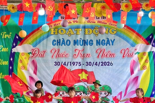An Giang giáo dục trẻ mẫu giáo từ những hoạt động trải nghiệm