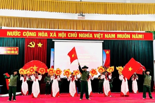 Lan tỏa giáo dục truyền thống lịch sử trong trường học Phú Thọ