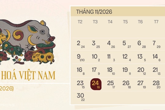 Công đoàn sẽ nghiên cứu phương án hoán đổi lịch nghỉ lễ 24/11