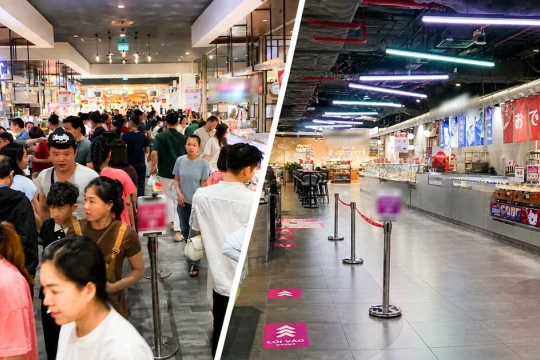 Trung tâm thương mại Hà Nội dịp lễ: Nơi đông kín khách, chỗ thưa vắng bất ngờ
