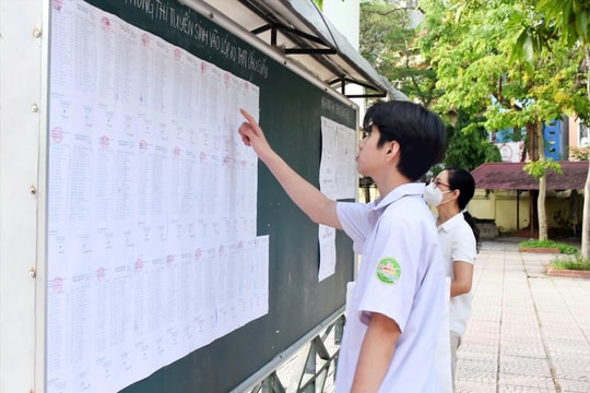 Chậm nhất ngày 11/5, học sinh Hà Nội nhận Phiếu báo dự thi vào lớp 10
