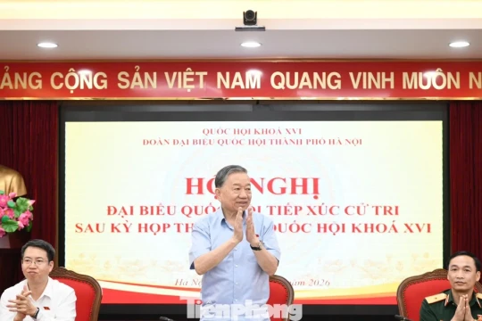Tổng Bí thư, Chủ tịch nước Tô Lâm tiếp xúc cử tri Hà Nội