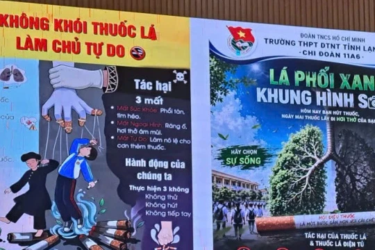 Biến kiến thức môn học thành 'vũ khí tự vệ' trước thuốc lá