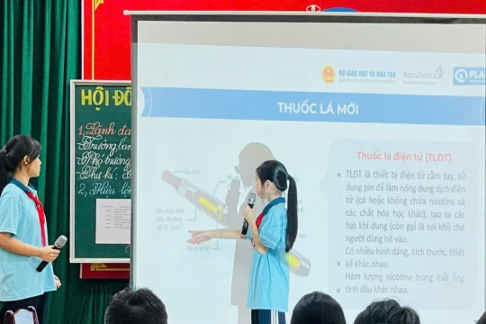 Trường học không khói thuốc: Giáo dục tự giác hiệu quả hơn mọi hình thức kỷ luật