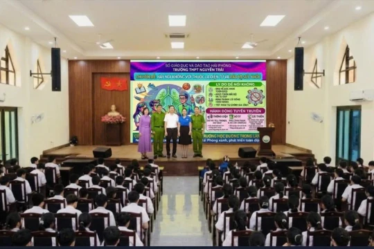 Xây dựng trường học không khói thuốc: Bồi đắp lối sống văn minh và có trách nhiệm
