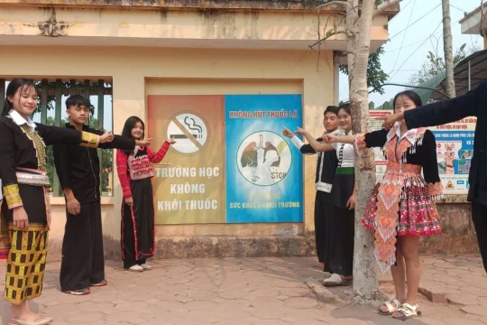 Xây dựng trường học không khói thuốc: Hành trình thử thách nhưng giàu ý nghĩa