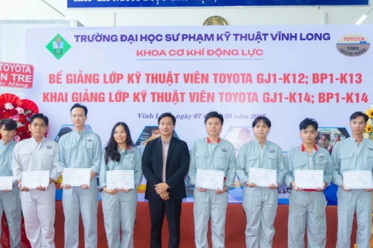 Sau đào tạo, hơn 90% học viên Trường ĐH Sư phạm Kỹ thuật Vĩnh Long có việc làm