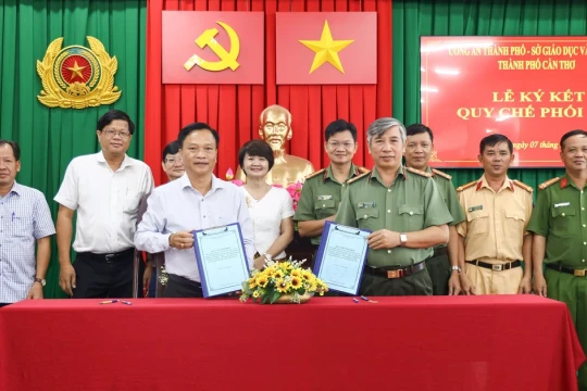 Sở GD&ĐT TP Cần Thơ và Công an TP Cần Thơ chung tay đảm bảo an toàn trường học