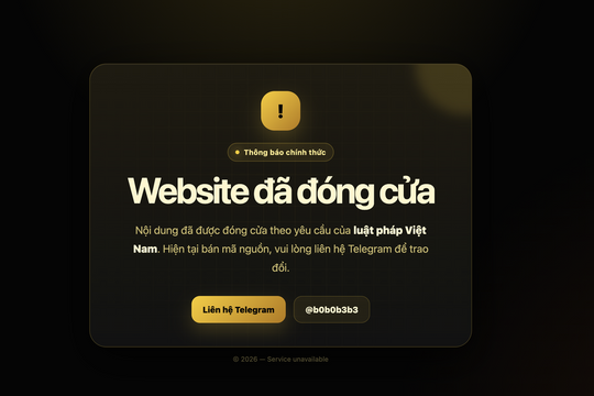 Nhiều website phim lậu dừng hoạt động