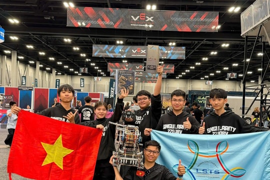 Học sinh Việt Nam đạt giải cao tại VEX Robotics World Championship 2026