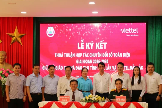 Đắk Lắk tăng tốc chuyển đổi số trong Giáo dục giai đoạn 2026-2030