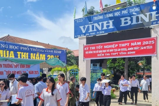 An Giang có gần 40 nghìn thí sinh đăng ký dự thi tốt nghiệp THPT