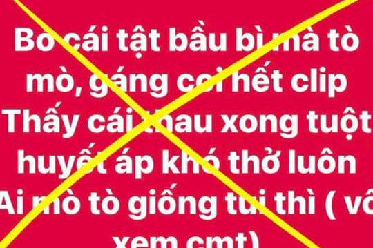Công an cảnh báo "nóng" việc đăng tải video, hình ảnh rùng rợn từ các vụ án
