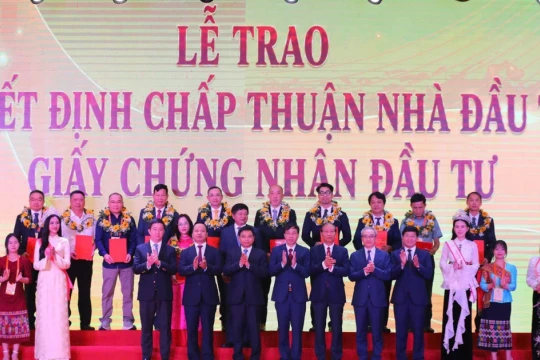 Điện Biên khẳng định vị thế 'điểm đến chiến lược' tại Hội nghị Xúc tiến đầu tư
