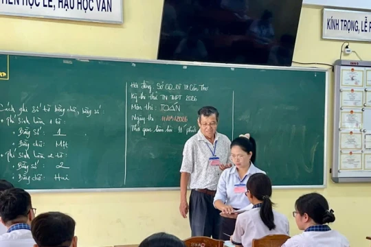 Hơn 32.000 học sinh lớp 12 ở Cần Thơ tham gia thi thử tốt nghiệp THPT