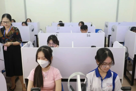 Thi tốt nghiệp THPT trên máy tính: Chạy đà cho khảo thí số
