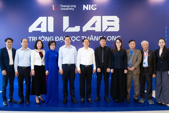 Trường Đại học Thăng Long đưa AI Lab vào hệ sinh thái đổi mới sáng tạo quốc gia