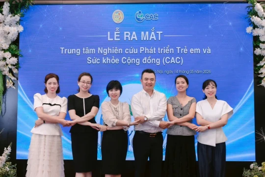 Ra mắt Trung tâm Nghiên cứu Phát triển Trẻ em và Sức khỏe Cộng đồng (CAC)