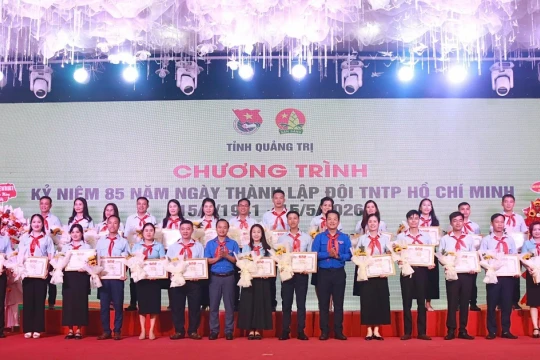 Quảng Trị tuyên dương 26 giáo viên Tổng phụ trách Đội tiêu biểu