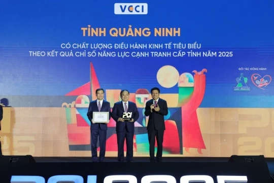 Quảng Ninh nằm trong nhóm dẫn đầu cả 2 chỉ số PCI và BPI năm 2025