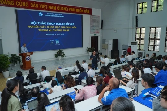 Trường ĐH Khánh Hòa lan tỏa tinh thần nghiên cứu khoa học trong sinh viên
