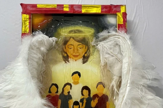 Sáng tạo mỹ thuật tưởng nhớ người đã khuất của sinh viên