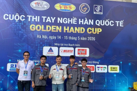 Sinh viên HHT tỏa sáng tại đấu trường thi tay nghề hàn quốc tế