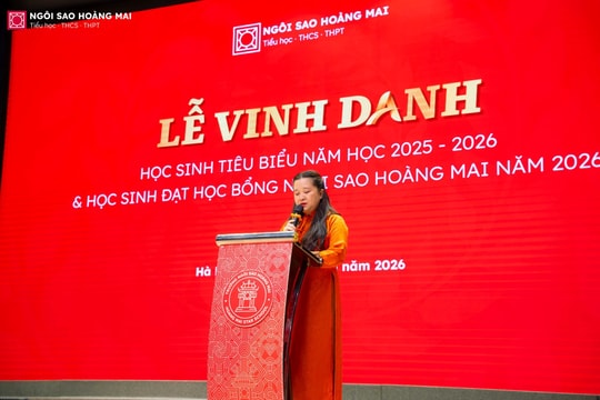 215 Học sinh tiêu biểu và 74 suất học bổng Ngôi Sao Hoàng Mai 2026