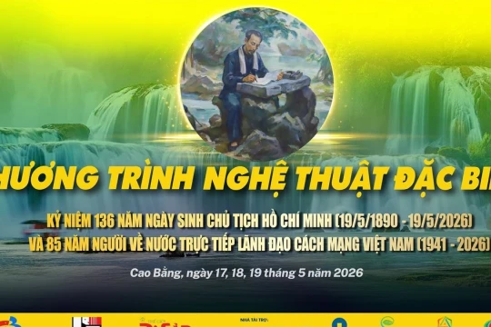 Chương trình nghệ thuật đặc biệt ca ngợi Chủ tịch Hồ Chí Minh
